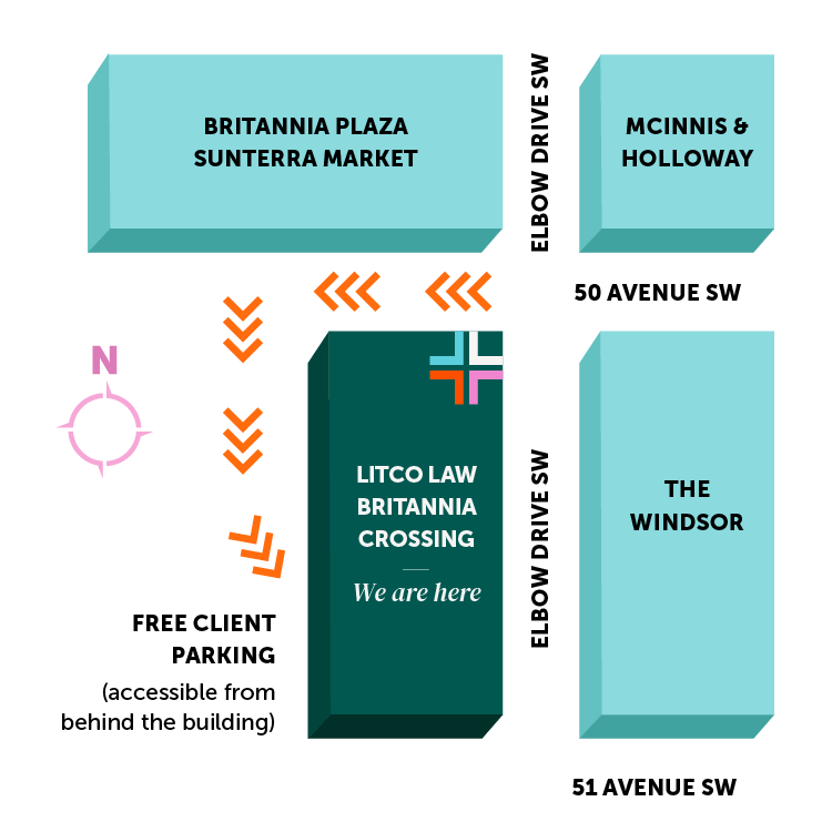 Calgary Location Map